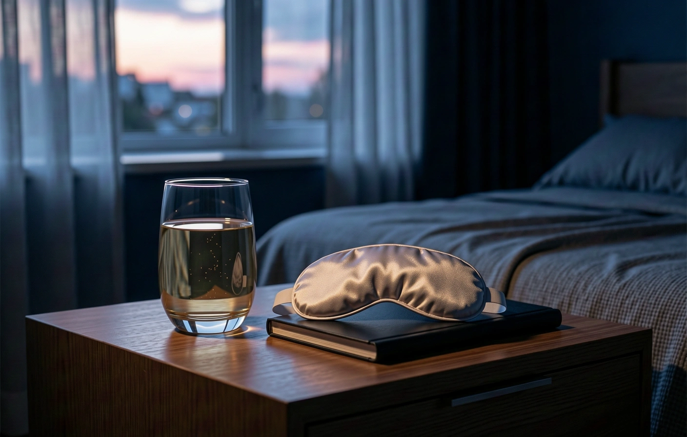 Atmosphärisches Schlafzimmer